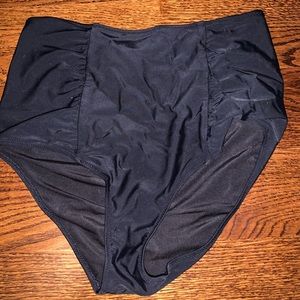 High waisted bikini bottoms